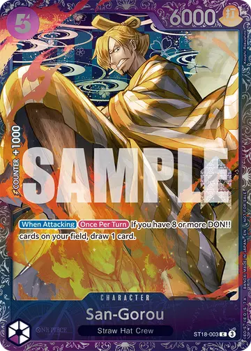San-Gorou ST18-003 (Alternate art)