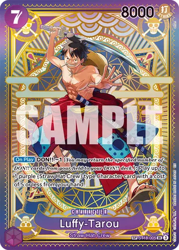Luffy-Tarou ST18-005 (Alternate art)