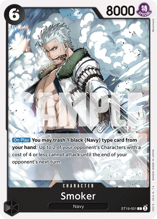 Smoker ST19-001 – One Piece Card Game Character