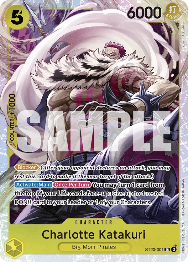 Charlotte Katakuri ST20-001 – One Piece Card Game Character