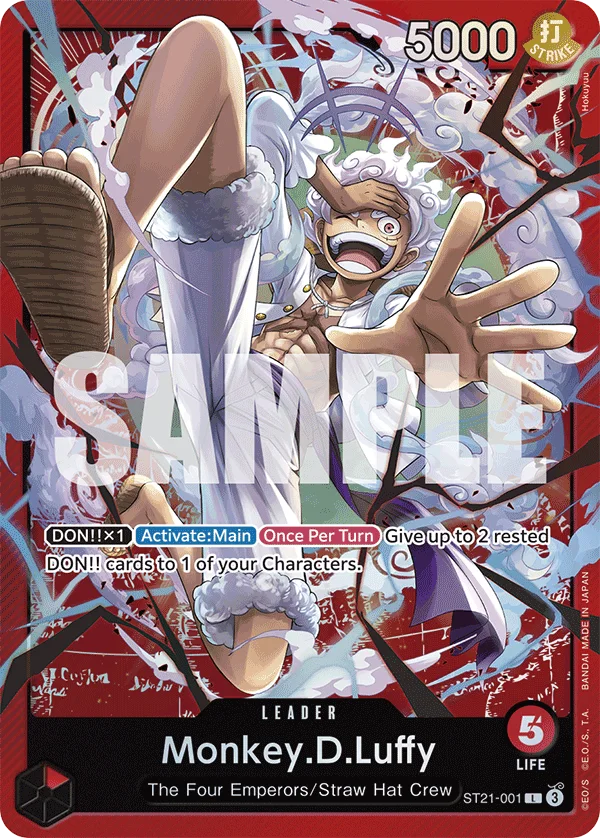 Monkey.D.Luffy ST21-001 – One Piece Card Game Leader