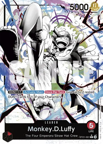 Monkey.D.Luffy ST21-001 (Alternate art)