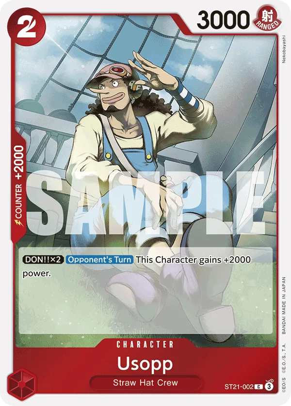 Usopp ST21-002 – One Piece Card Game Character
