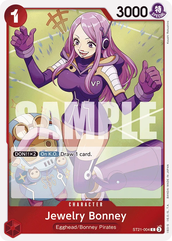 Jewelry Bonney ST21-004 – One Piece Card Game Character