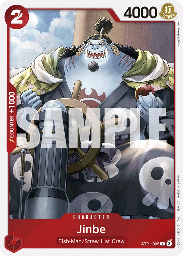 Jinbe ST21-005 – One Piece Card Game Character