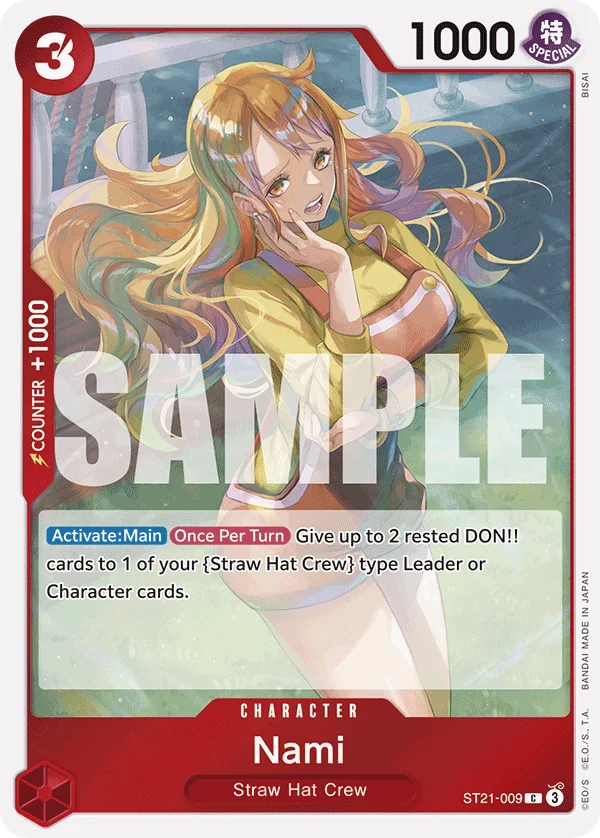 Nami ST21-009 – One Piece Card Game Character