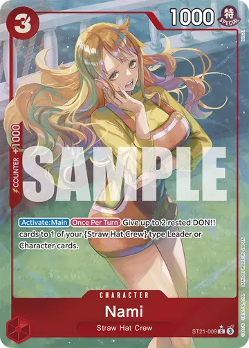 Nami ST21-009 (Alternate art)