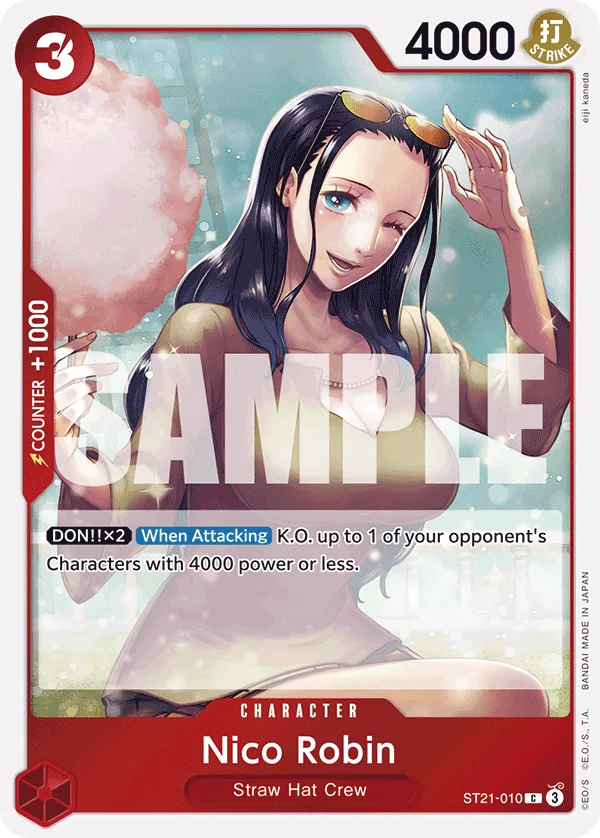 Nico Robin ST21-010 – One Piece Card Game Character