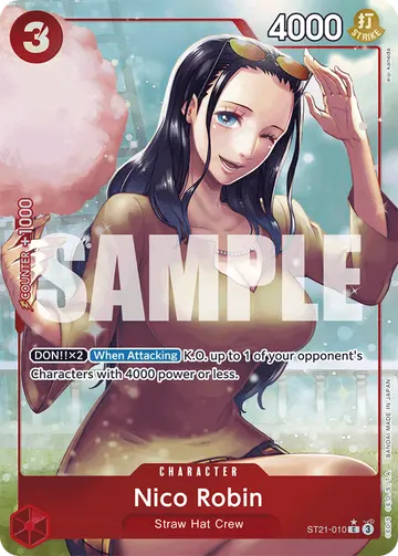 Nico Robin ST21-010 (Alternate art)