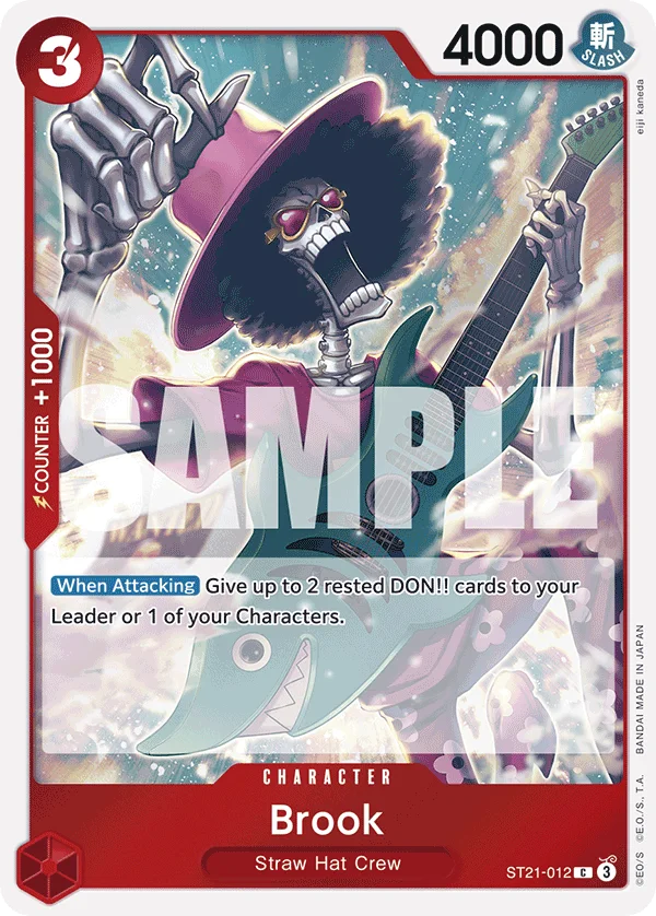 Brook ST21-012 – One Piece Card Game Character
