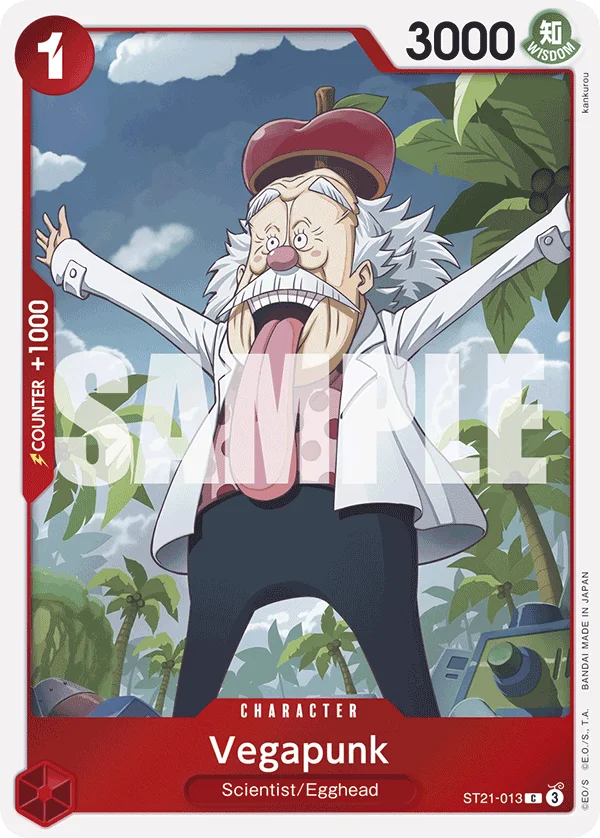 Vegapunk ST21-013 – One Piece Card Game Character