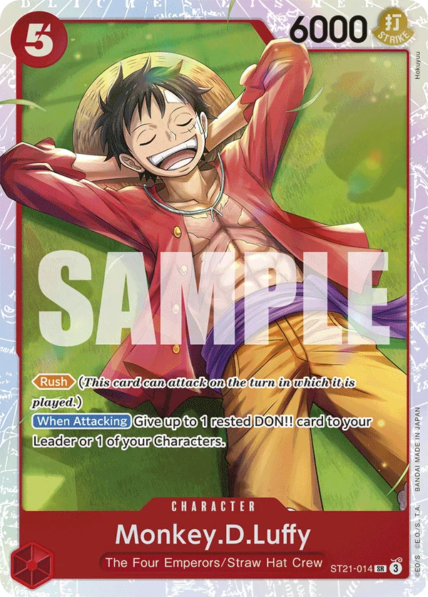 Monkey.D.Luffy ST21-014 – One Piece Card Game Character