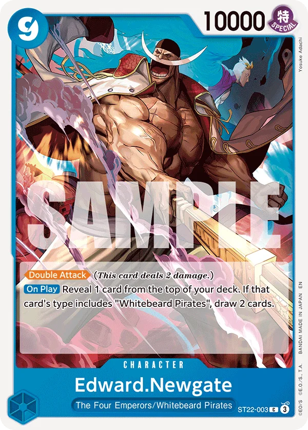 Edward.Newgate ST22-003 – One Piece Card Game Character