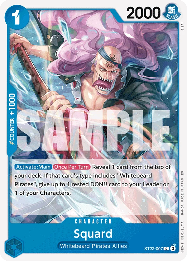 Squard ST22-007 – One Piece Card Game Character