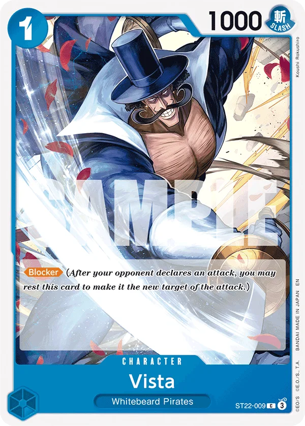 Vista ST22-009 – One Piece Card Game Character