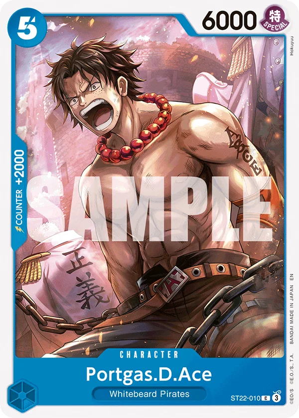 Portgas.D.Ace ST22-010 – One Piece Card Game Character