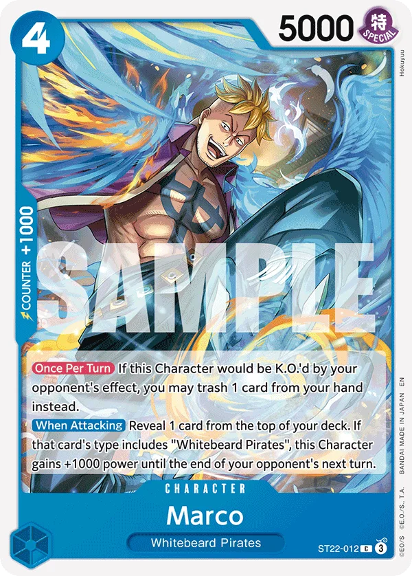 Marco ST22-012 – One Piece Card Game Character