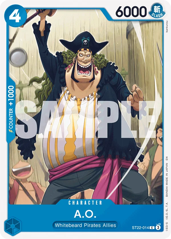 A.O. ST22-014 – One Piece Card Game Character