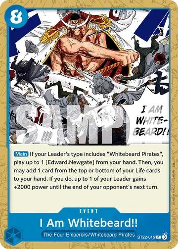 I Am Whitebeard!! ST22-015