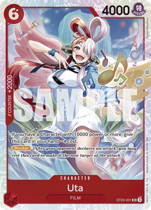 Uta ST23-001 – One Piece Card Game Character