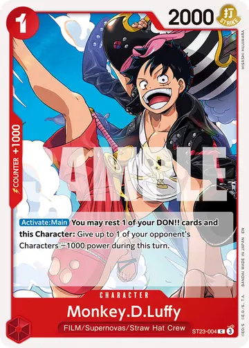 Monkey.D.Luffy ST23-004 (Reprint)
