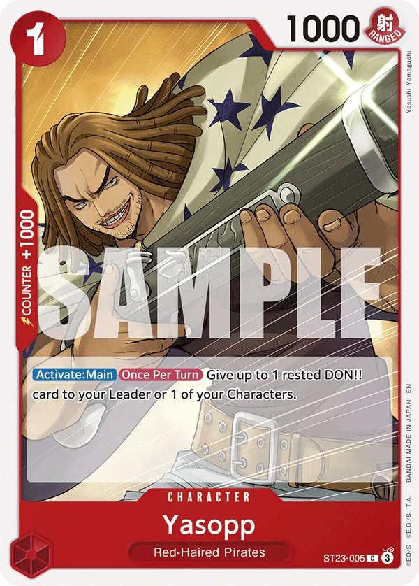 Yasopp ST23-005 – One Piece Card Game Character