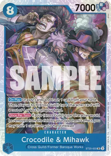 Crocodile & Mihawk ST25-003