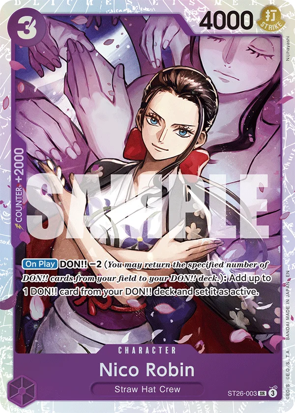 Nico Robin ST26-003 – One Piece Card Game Character