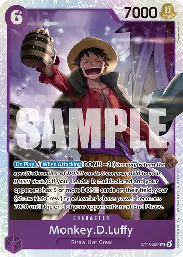 Monkey.D.Luffy ST26-005