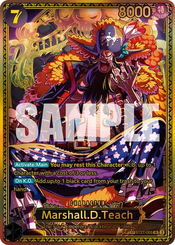 Marshall.D.Teach ST27-005 (Alternate art)