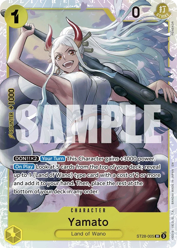 Yamato ST28-005 – One Piece Card Game Character