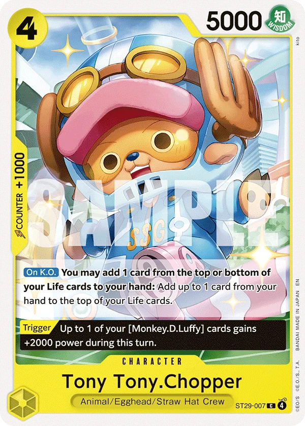 Tony Tony.Chopper ST29-007 – One Piece Card Game Character