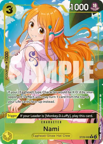 Nami ST29-008 (Alternate art)