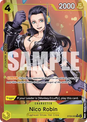 Nico Robin ST29-009 (Alternate art)