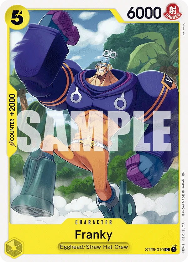 Franky ST29-010 – One Piece Card Game Character