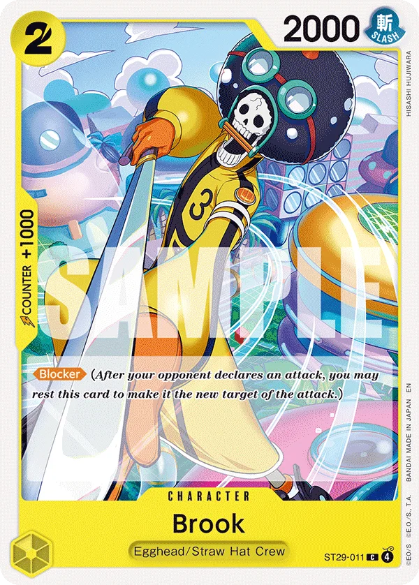 Brook ST29-011 – One Piece Card Game Character