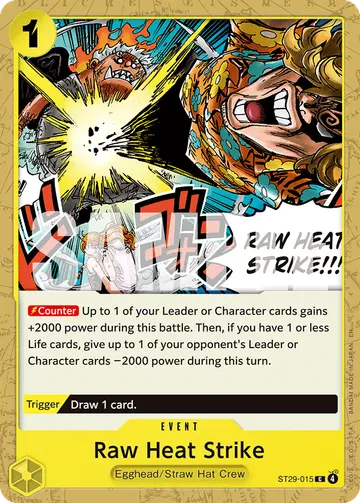 Raw Heat Strike ST29-015