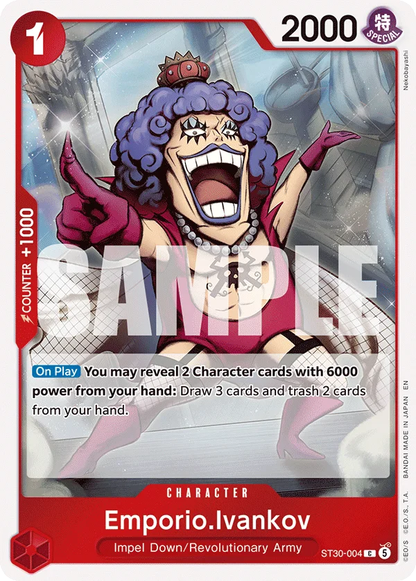 Emporio.Ivankov ST30-004 – One Piece Card Game Character