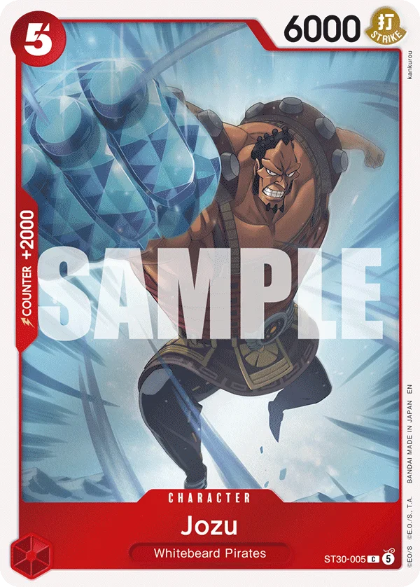 Jozu ST30-005 – One Piece Card Game Character