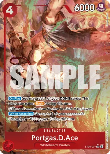 Portgas.D.Ace ST30-007 (Alternate art)
