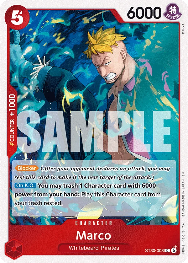 Marco ST30-008 – One Piece Card Game Character
