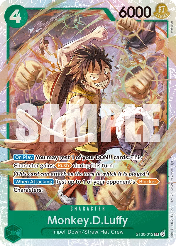 Monkey.D.Luffy ST30-012 – One Piece Card Game Character