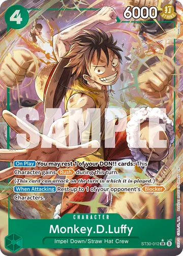 Monkey.D.Luffy ST30-012 (Alternate art)