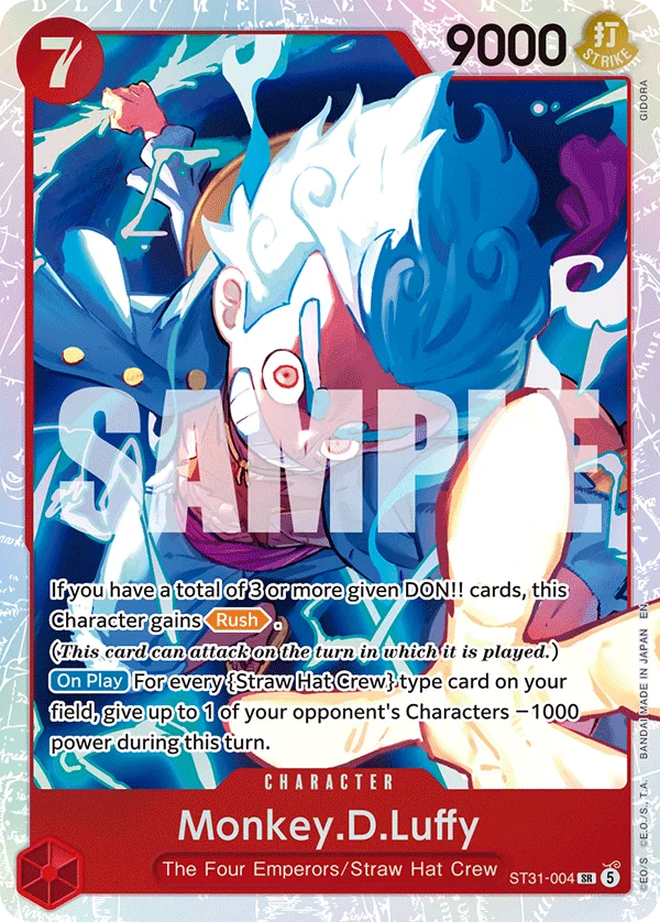 Monkey.D.Luffy ST31-004 – One Piece Card Game Character