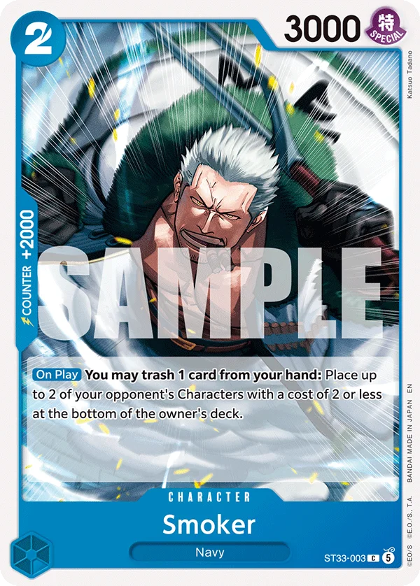 Smoker ST33-003 – One Piece Card Game Character