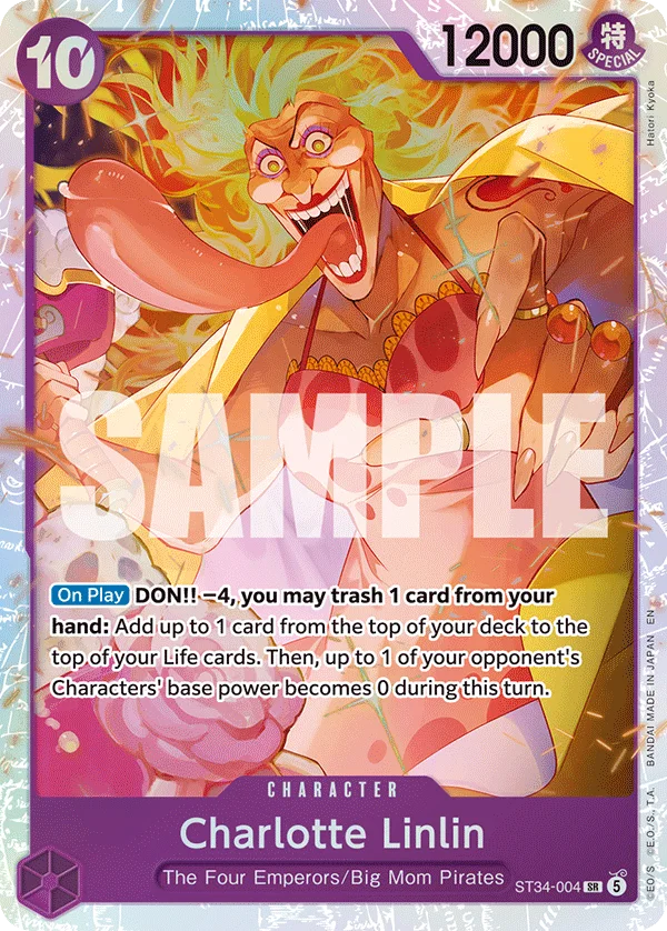 Charlotte Linlin ST34-004 – One Piece Card Game Character