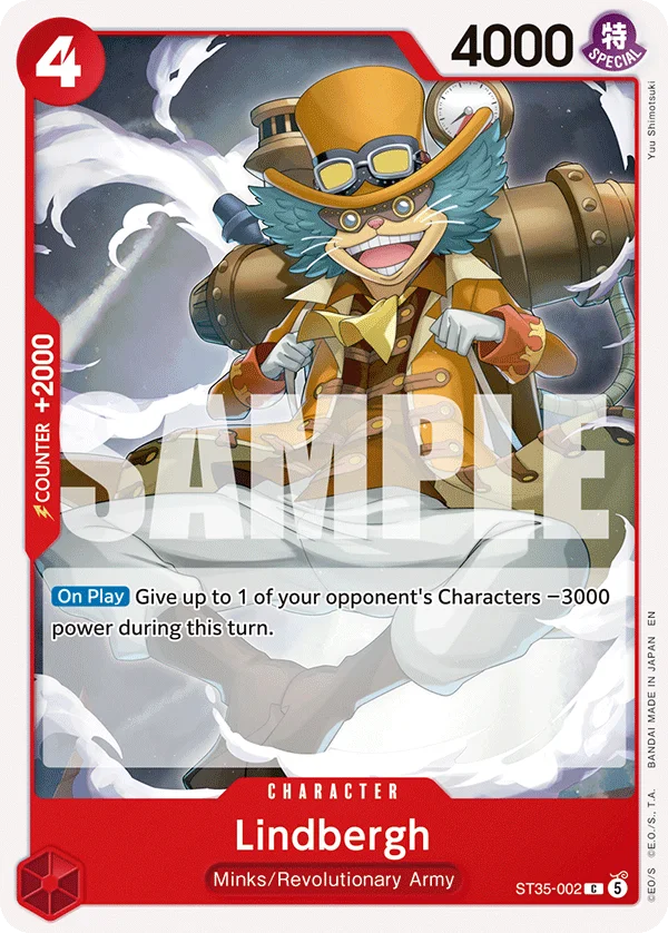 Lindbergh ST35-002 – One Piece Card Game Character