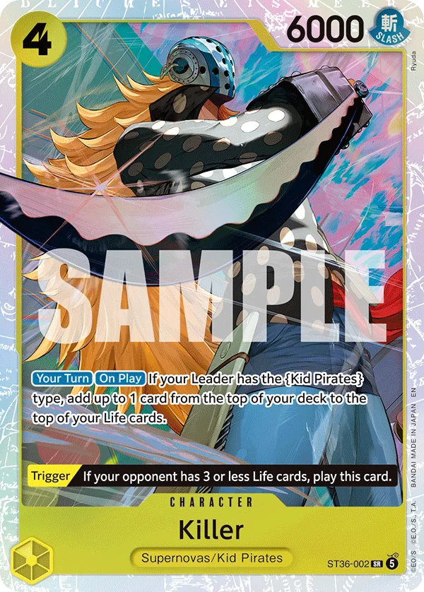 Killer ST36-002 – One Piece Card Game Character